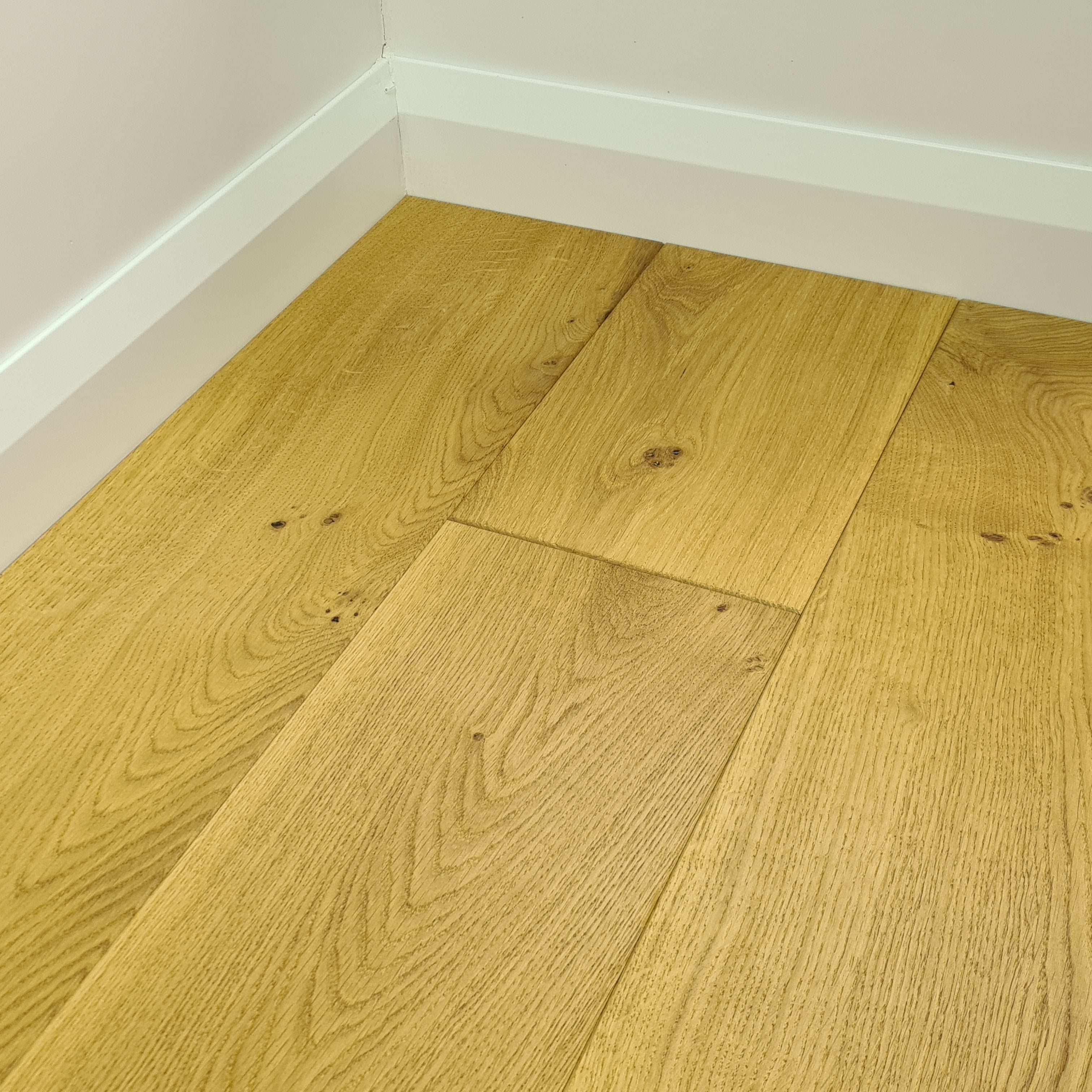 Chene 20/6x150mm Rustic Brushed and Lacquered Oak Engineered Flooring  £56.95m2