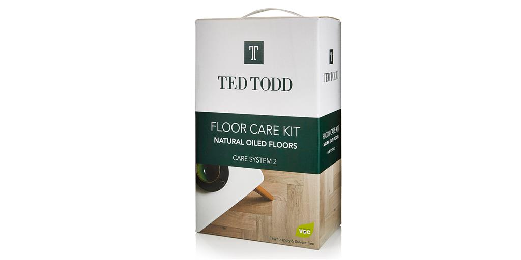 Ted Todd Care System 2 Maintenance Kit (For Lacquered and Hardened Oiled Floors.)